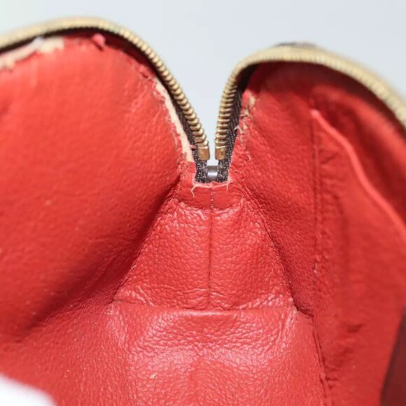 authenticity guaranteed LOUIS VUITTON Damier Ebene Pochette Cosmetic PM Pouch - Picture 10 of 12